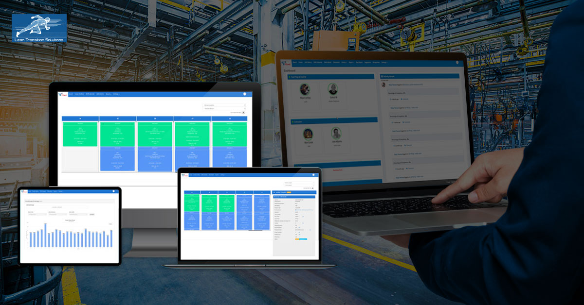 T Card Program Digital T-Cards: Visualise & Execute Production Plan