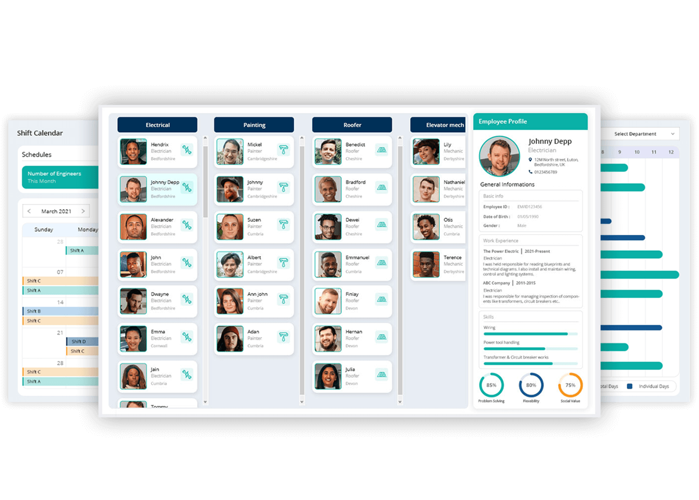 Tcard software resource management