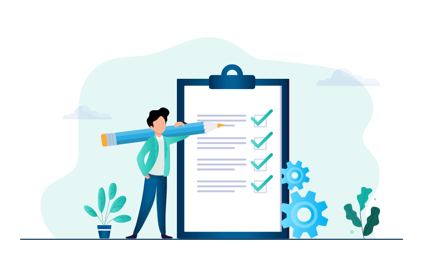 Prepare the process confirmation checklists